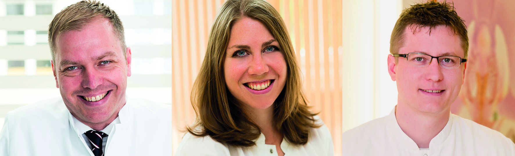 Auflistung Bilder Spezialisten der Würzburger Universitäts-Frauenklinik