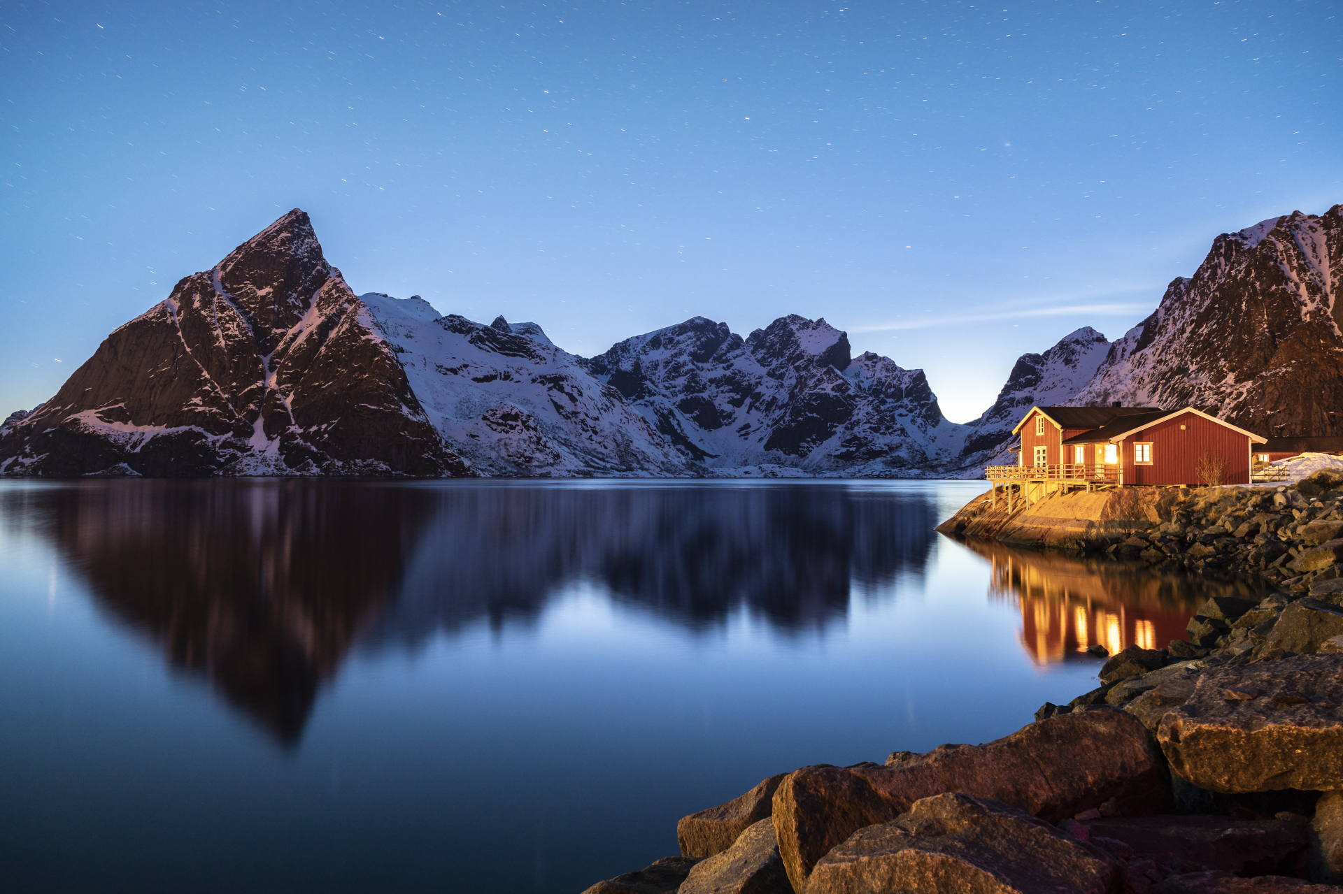 Bild Fischerdorf Hamnoy 