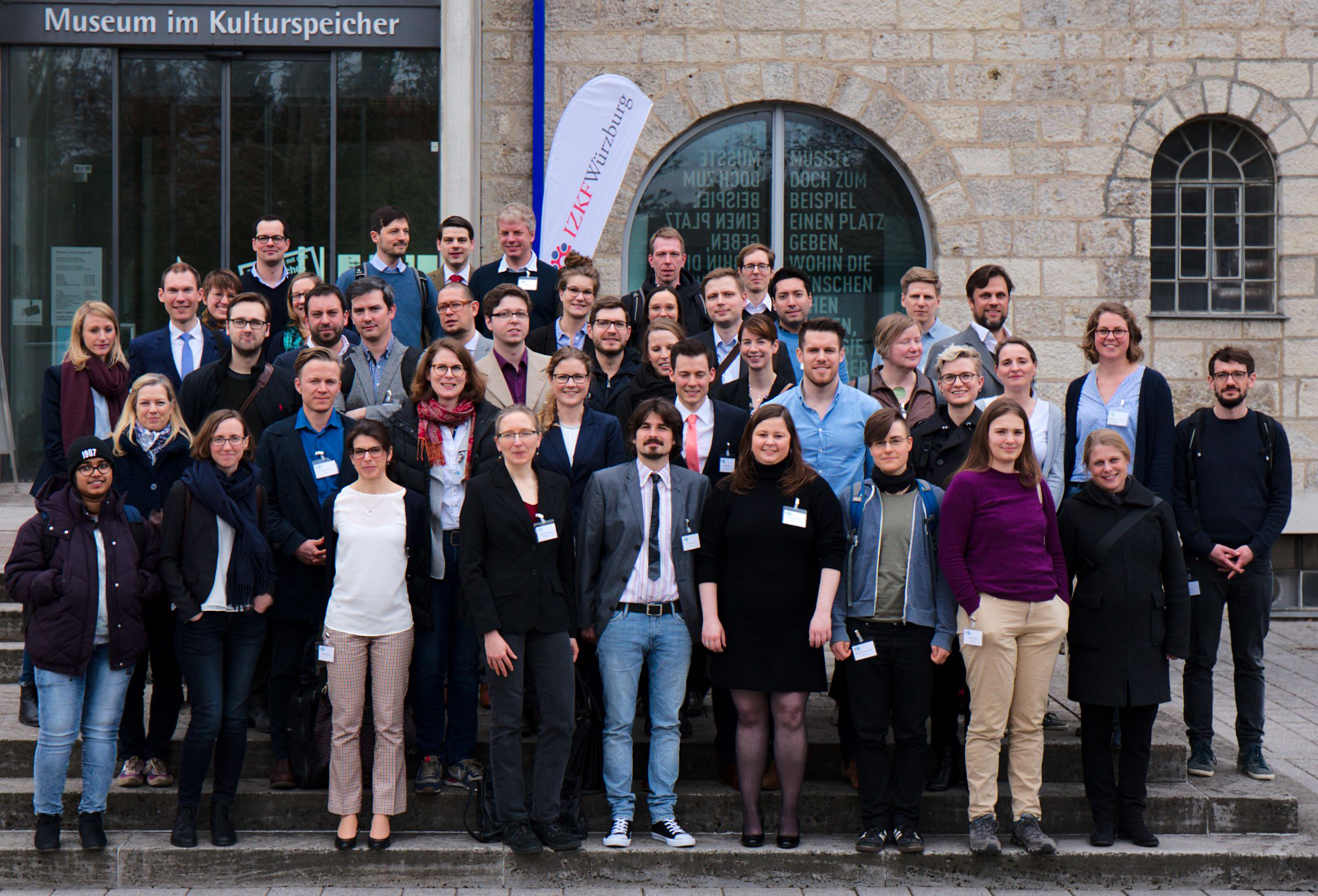 Teilnehmerinnen und Teilnehmer des ersten interdisziplinären Networking Symposiums für Clinician Scientists