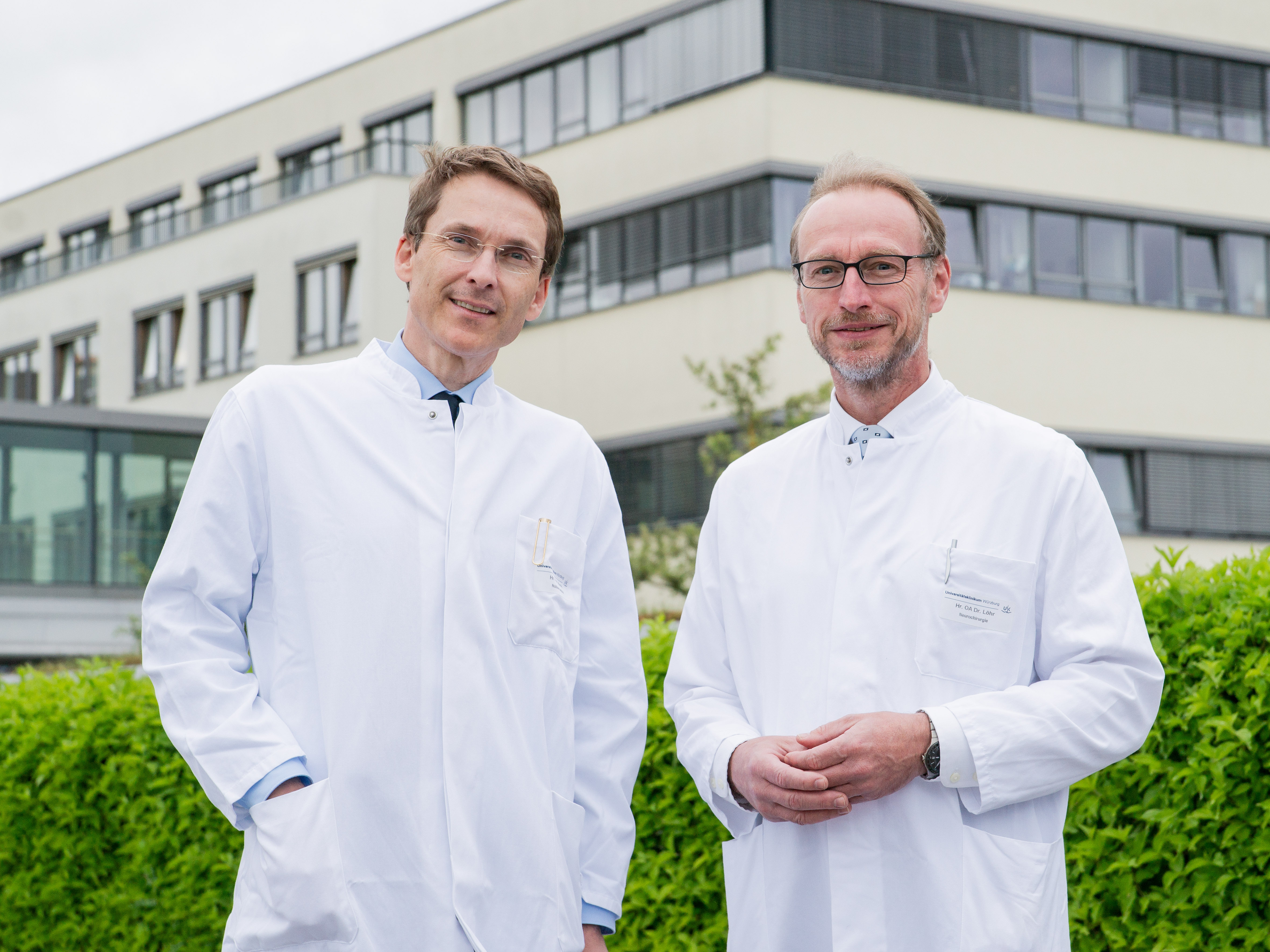 Prof. Buck und PD Dr. Löhr