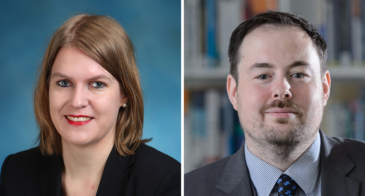 Prof. Meier und Prof. Mattheisen