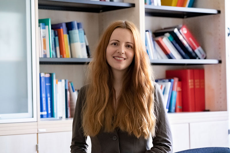 Bild zeigt Frau Anna Blaschke, Leiterin der Akademie des Uniklinikums Würzburg