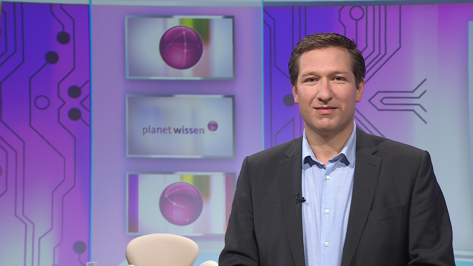 Prof. Marcel Romanos vom Uniklinikum Würzburg war Gast in der TV-Sendung „Planet Wissen“. Bild: BR