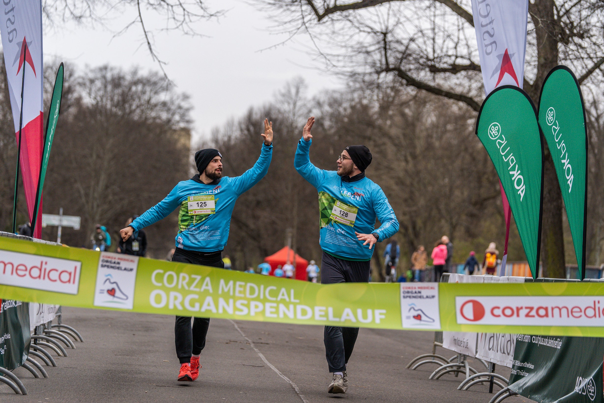 Am 25. April startet in München der Organspendelauf, an dem auch Mitglieder der Würzbürger Selbsthilfegruppe teilnehmen. Das Bild zeigt eine Szene vom vergangenen Organspendelauf in Leipzig.