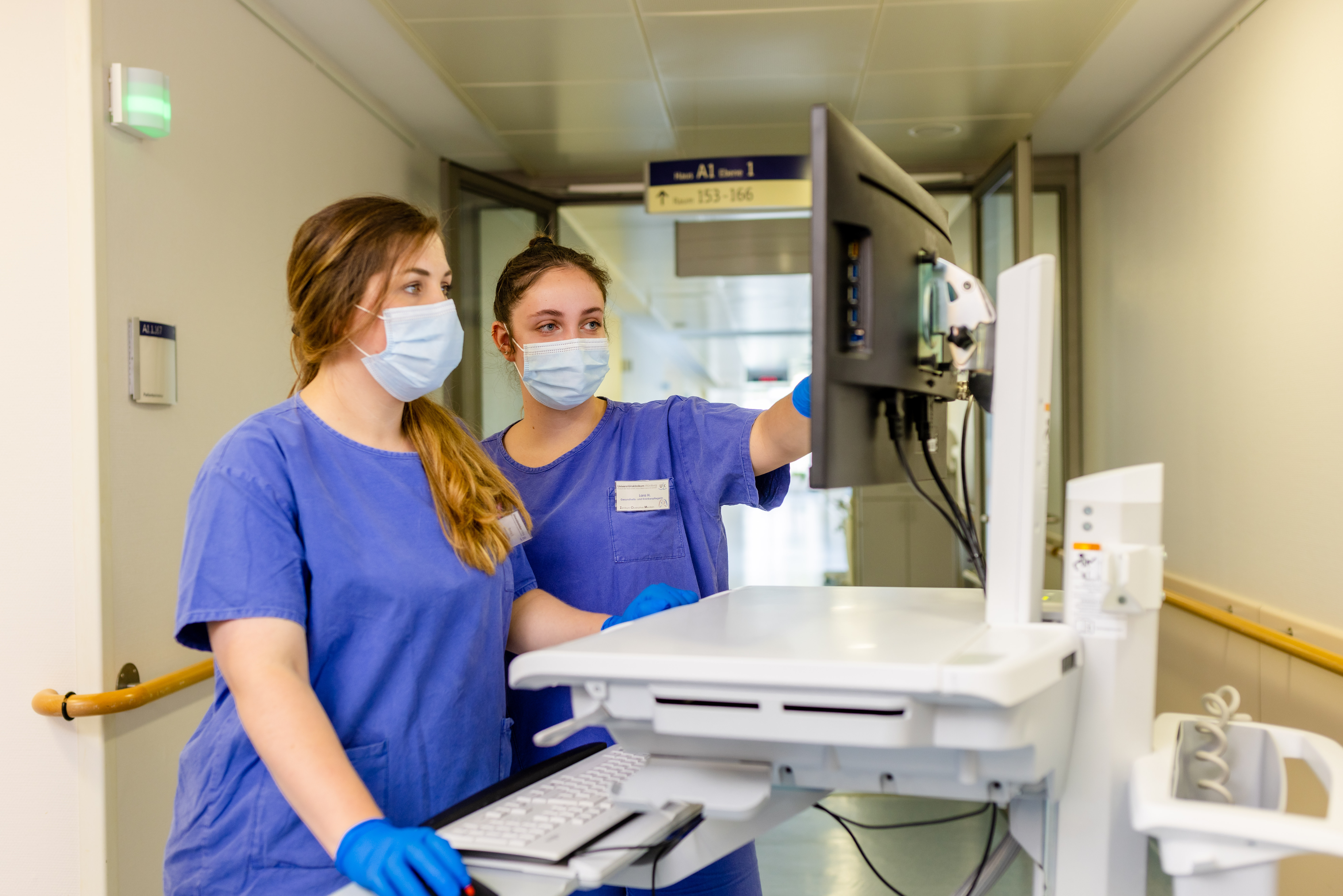 Unterstützung für die Pflege an der Uniklinik – zum zweiten Mal lädt das FLEX4UKW zu einem „Jobcafé“.