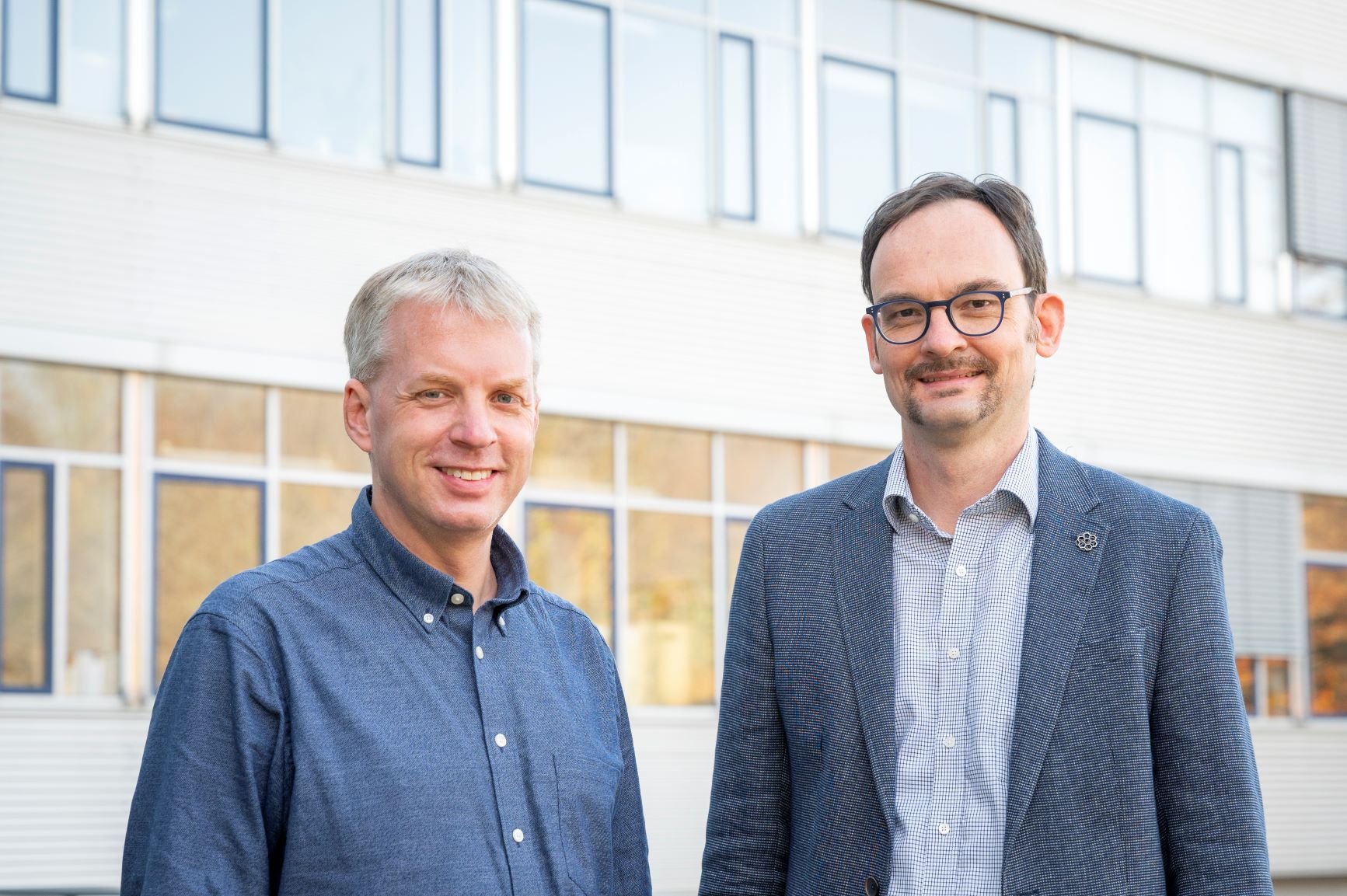 Prof. Dr. Jörg Wischhusen und Dr. Markus Haake im Porträt