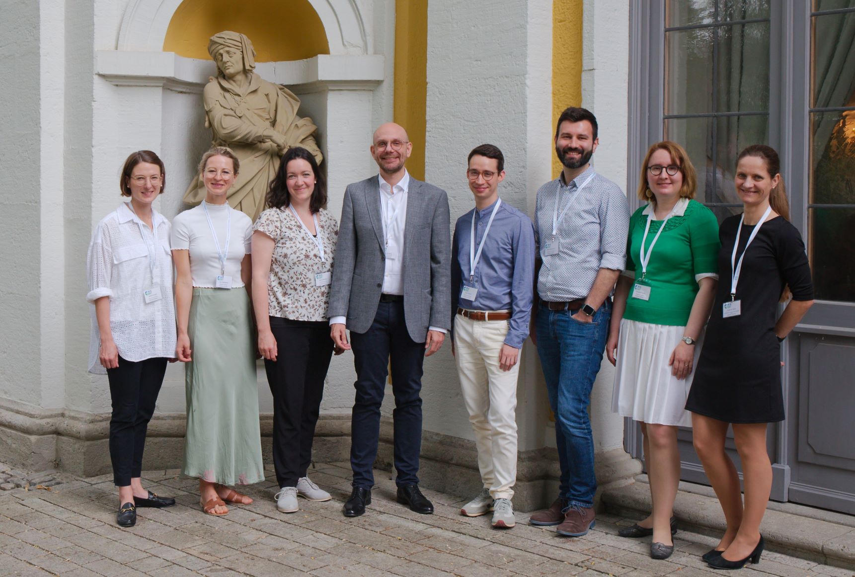 Gruppenbild der Twins, des Sprechers und der Koordinatorin des Else Kröner-Forschungskolleg TWINSIGHT