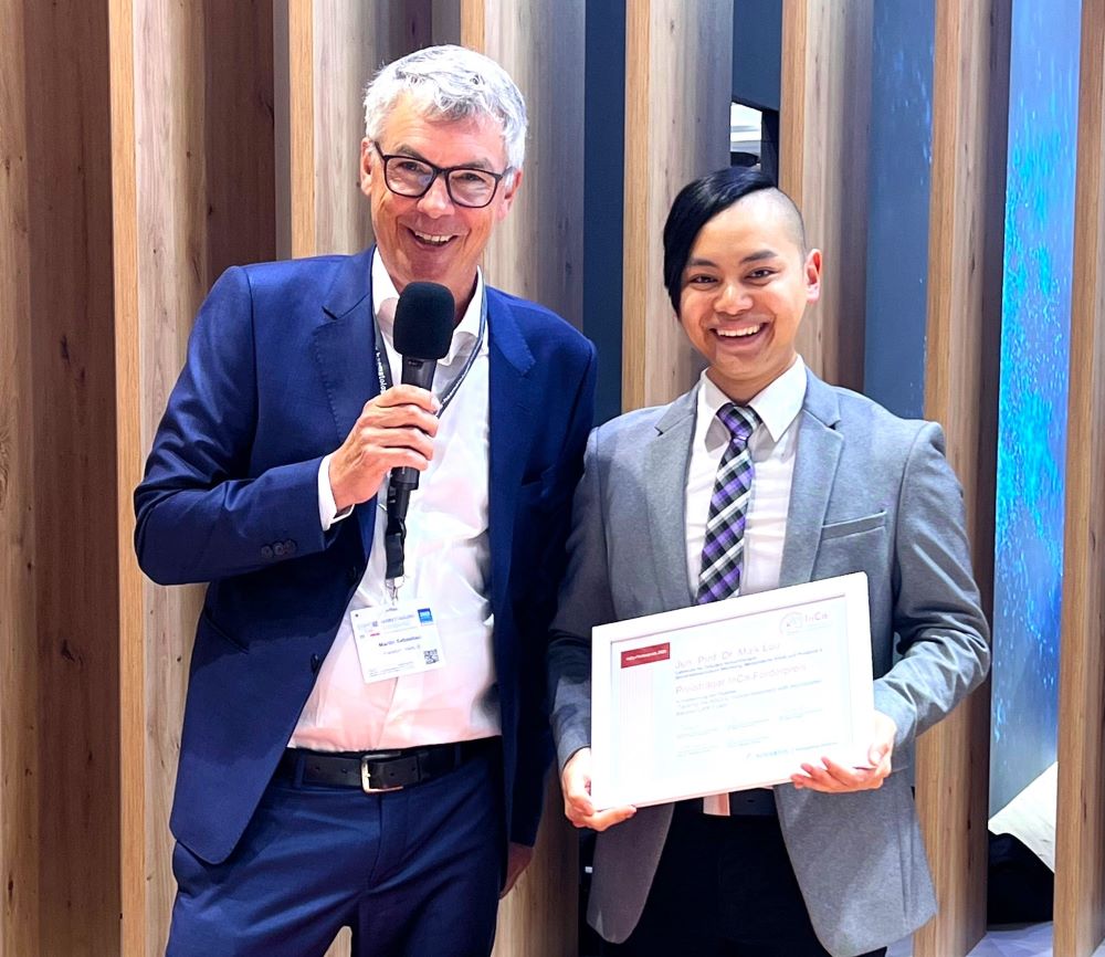 Maik Luu erhält Innovationspreis auf DGHO-Jahrestagung 