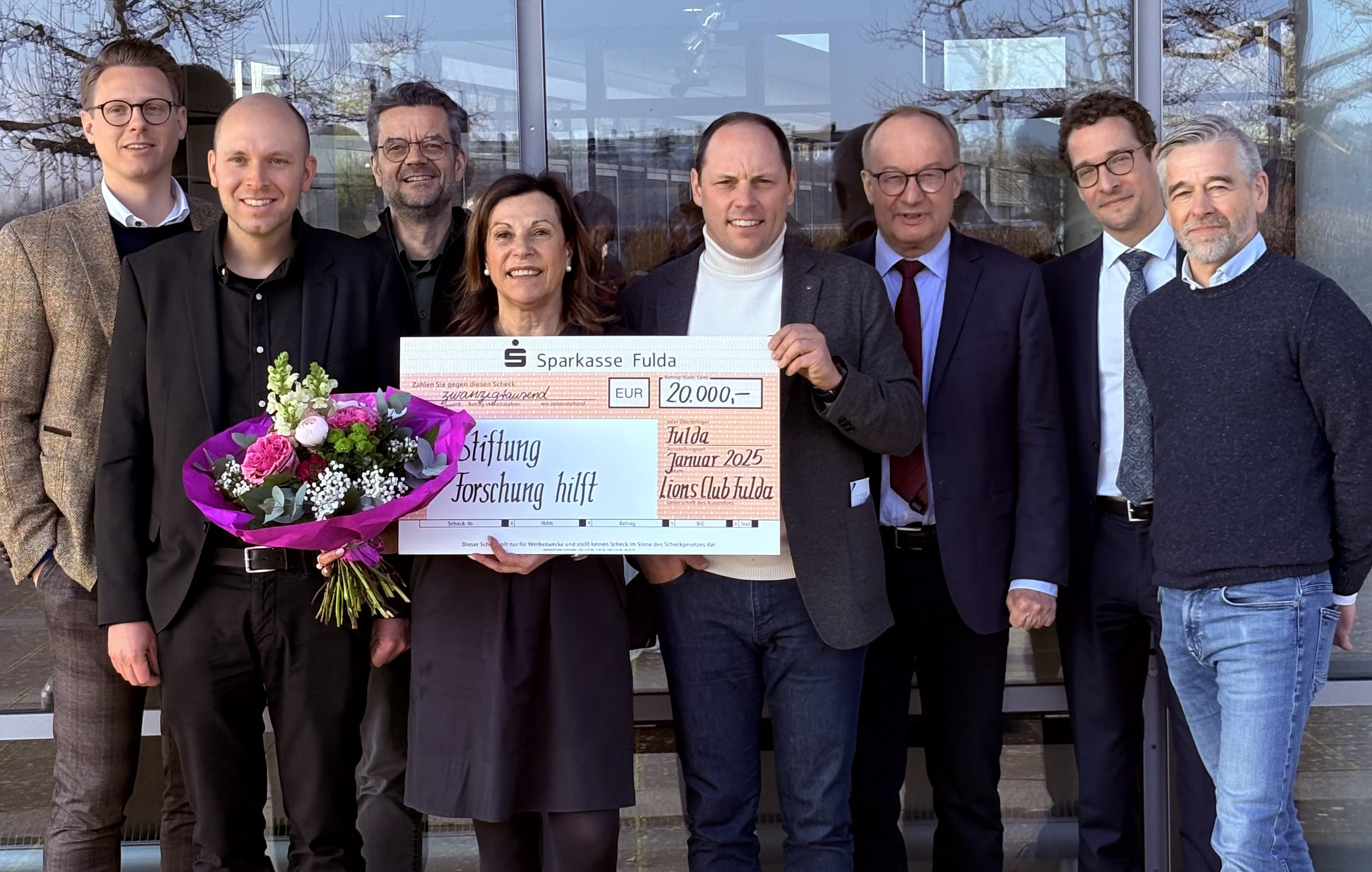 Spendenübergabe