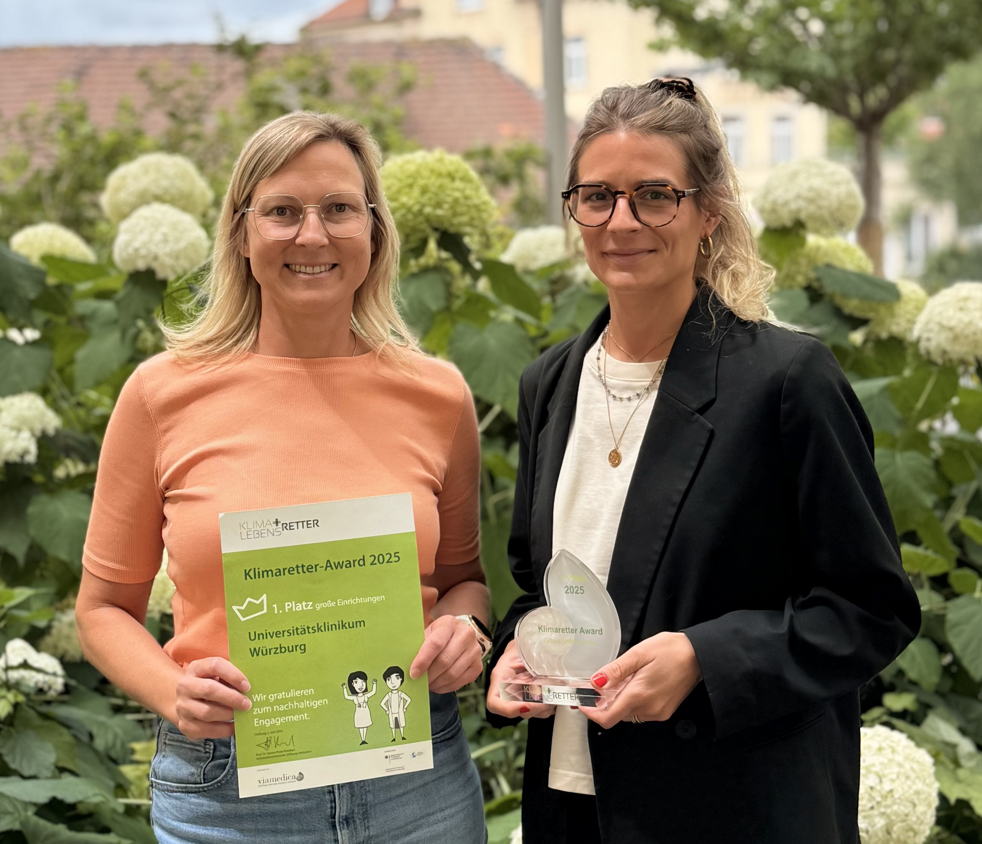 Julia Weimert und Antonia Mach