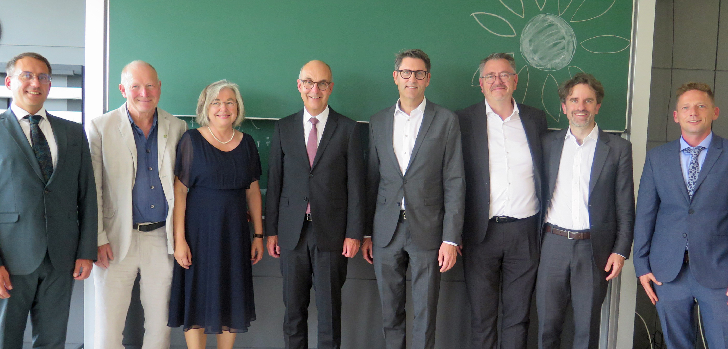 Gruppenbild mit Christine Hildebrandt