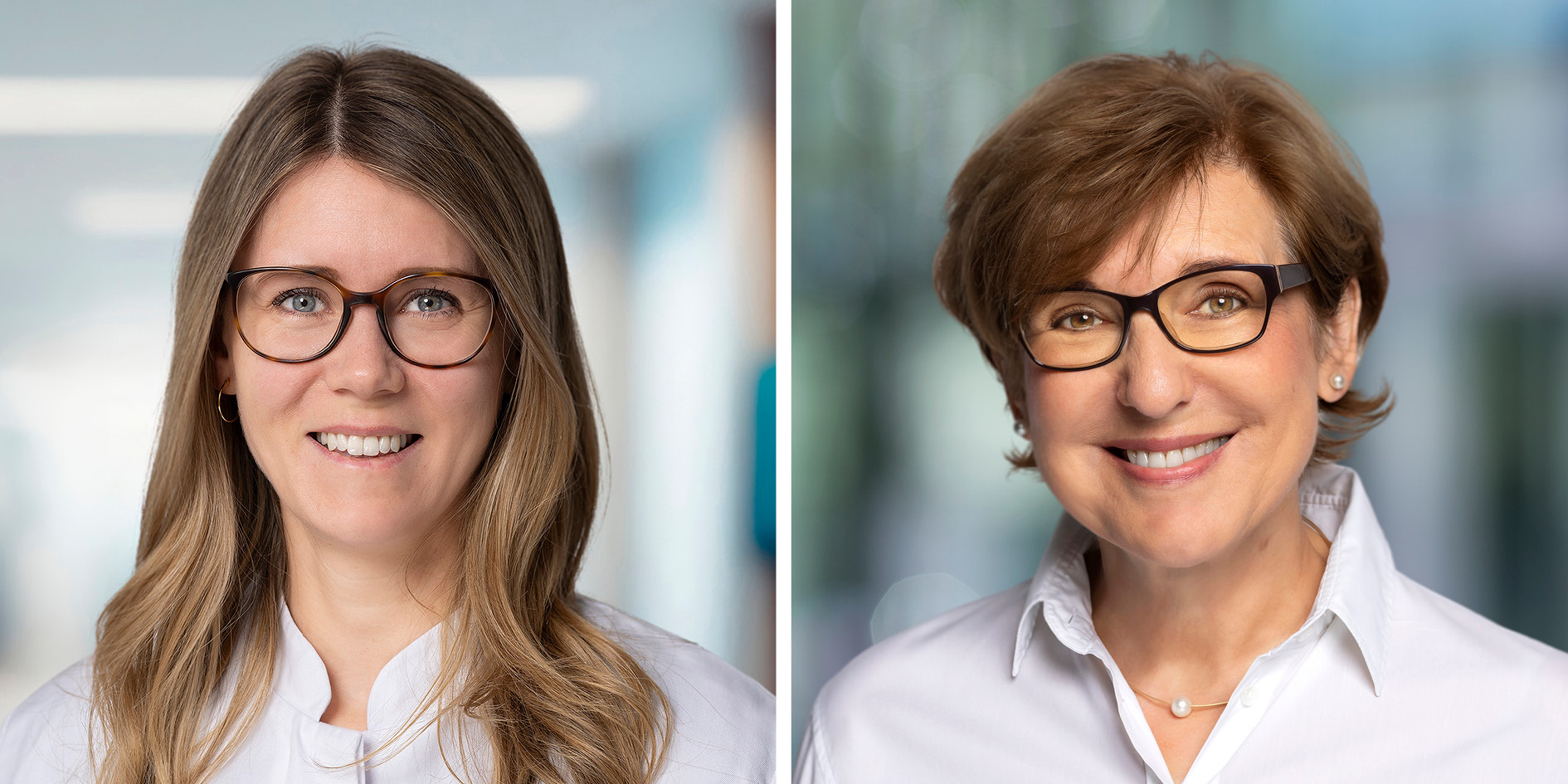 Dr. Saskia-Laureen Herbert (links) und PD Dr. Elisabeth Jentschke