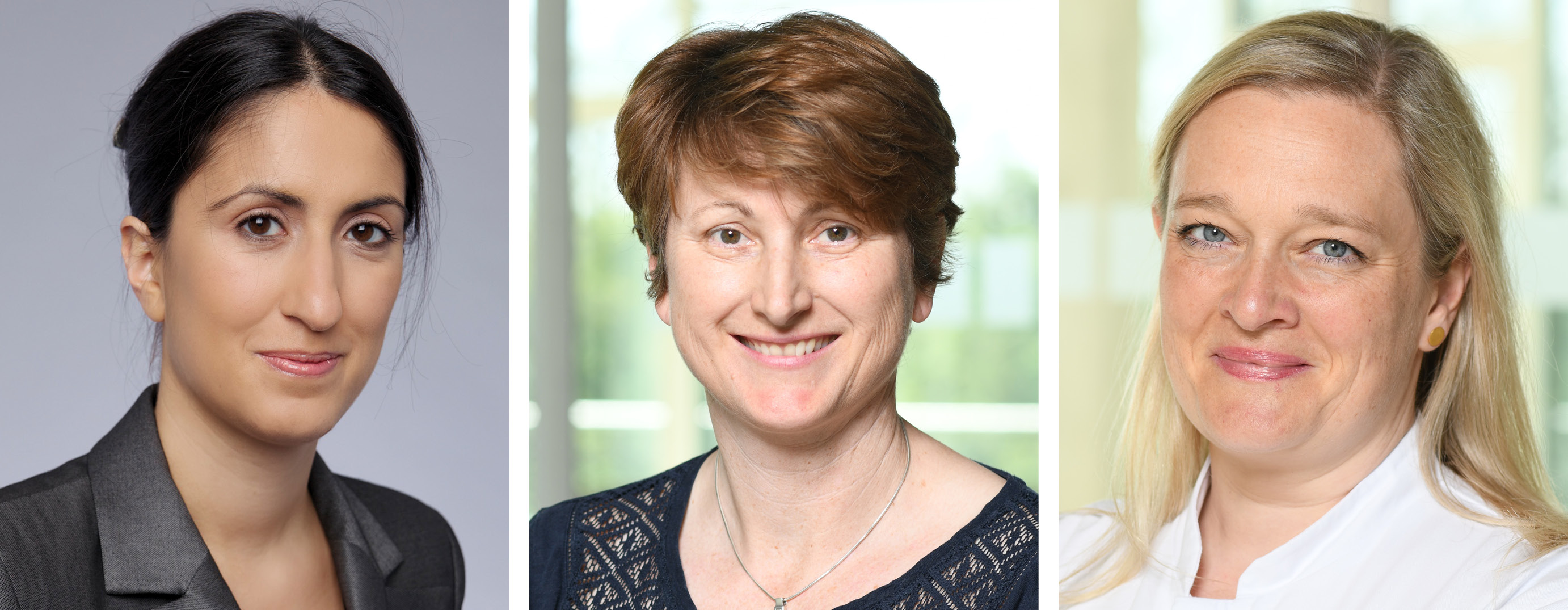 Informieren am 4. Oktober über Herzinsuffizienz (von links): PD Dr. Gülmisal Güder, Anja Knoppe und PD Dr. Caroline Morbach. 