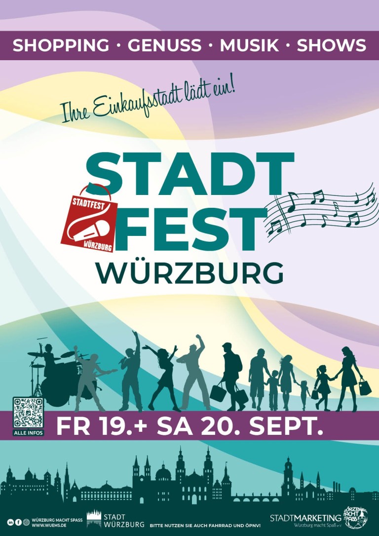 Poster Würzburger Stadtfest 