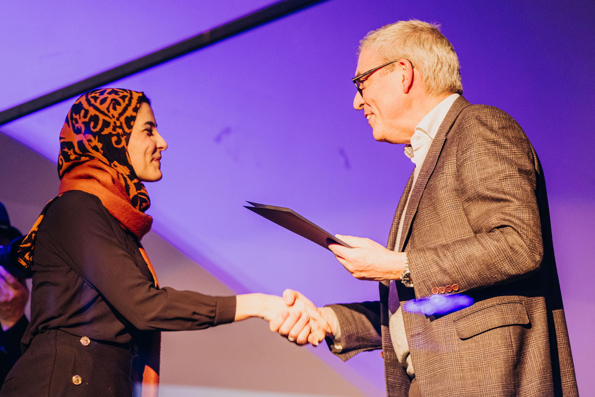 Matthias Frosch und Dalia Sheta.