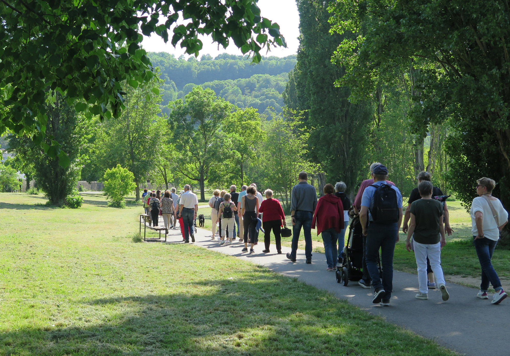Mainufer Spaziergang Selbsthilfegruppen