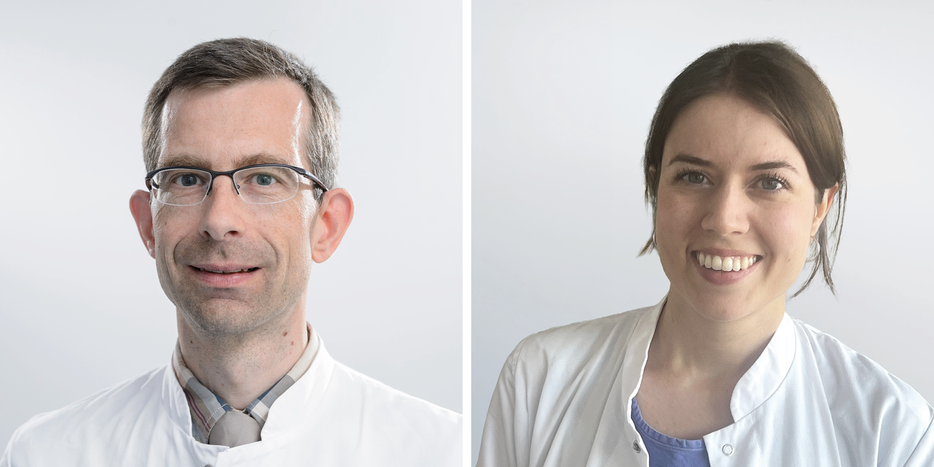 Portrait Prof. Ulrich Hofmann und Dr. Victoria Hagen 