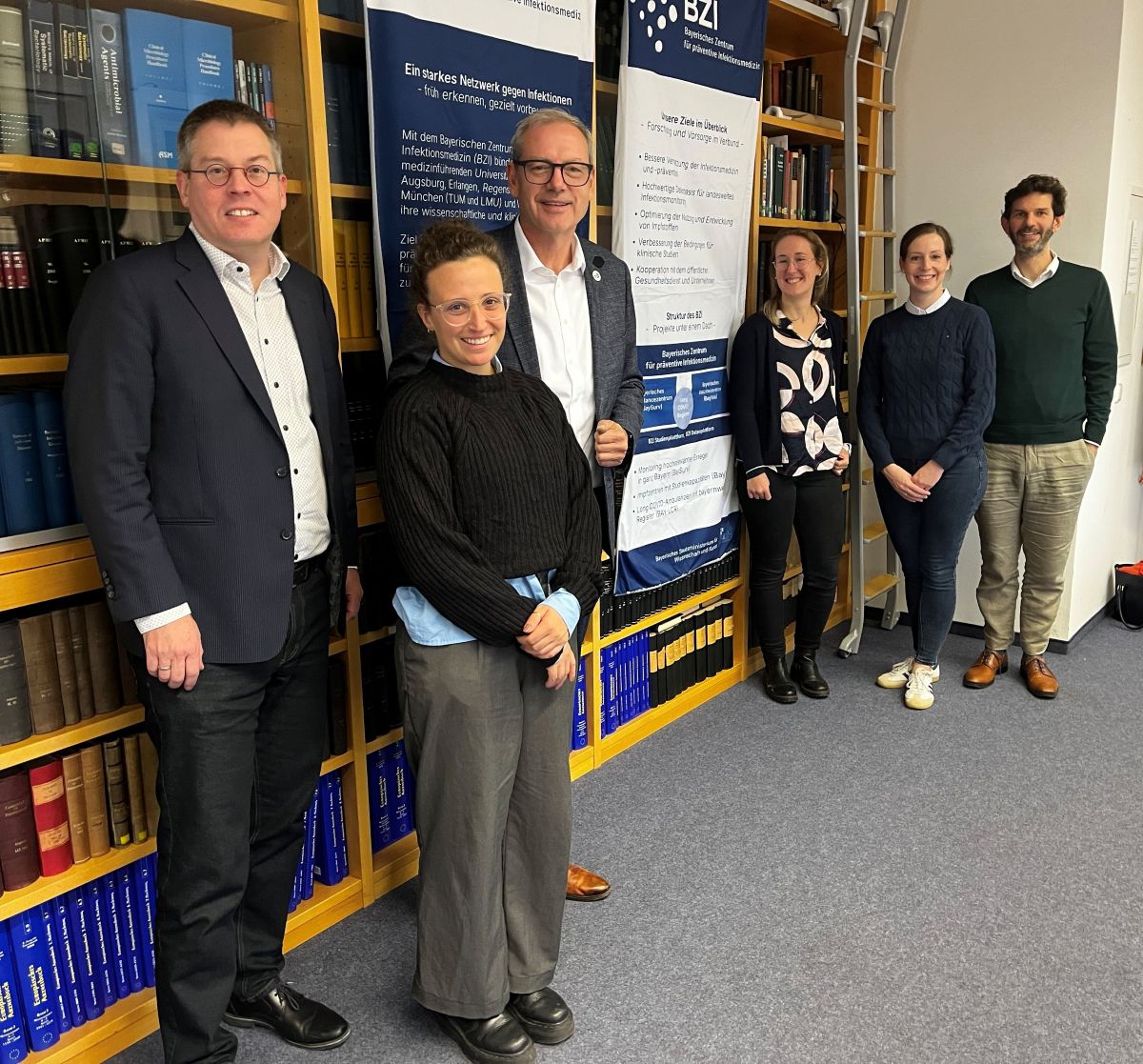 Gruppenbild mit Thomas Zöller