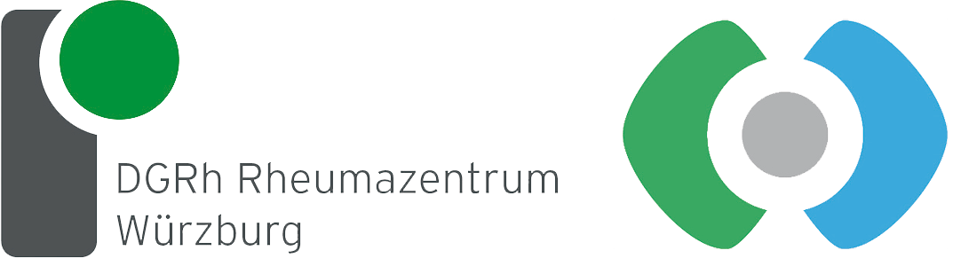 Siegel DGRH mit Bildmarke Logo Rheumazentrum